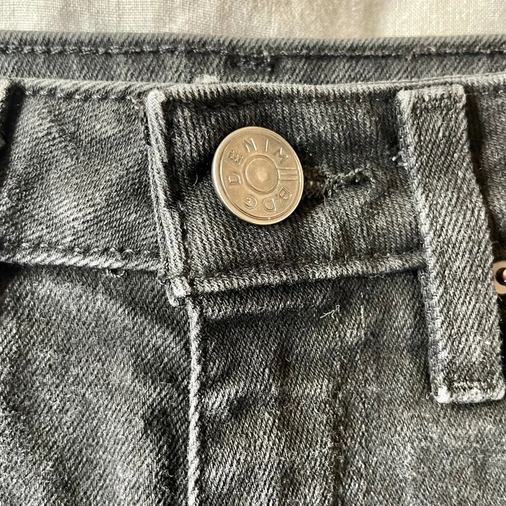 BDG High Waisted Black Denim Shorts - Picture 12 of 13